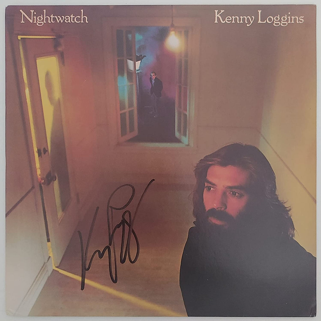 Kenny Loggins signed autographed Nightwatch album vinyl record proof Beckett COA STAR