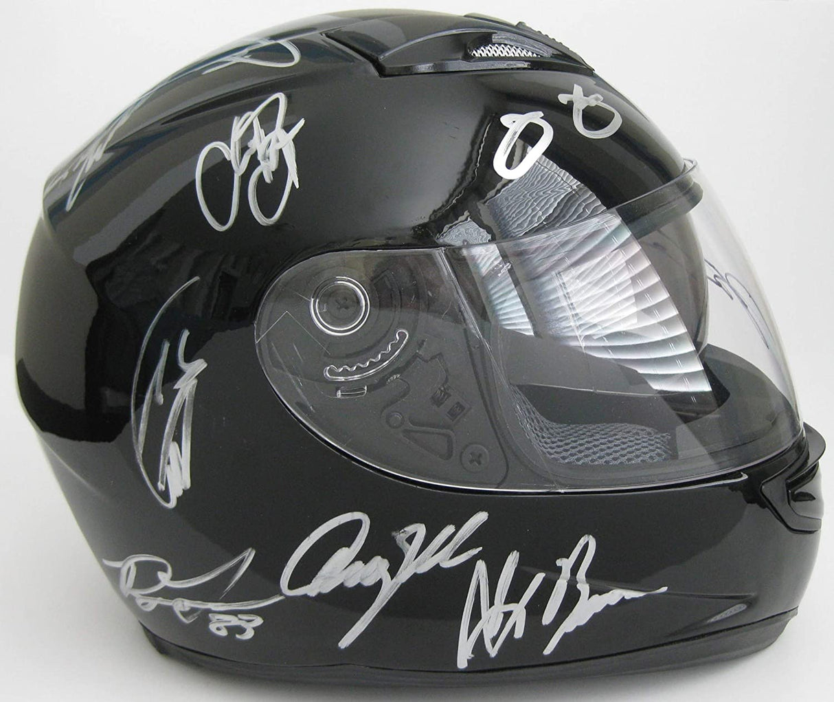 Nascar Drivers signed autographed full size helmet Gordon, Johnson + more proof
