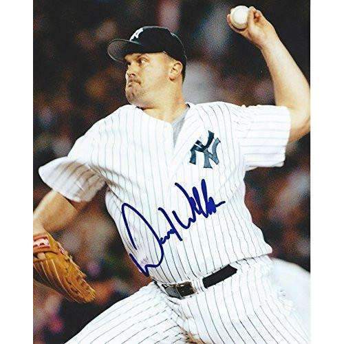 David Wells, New York Yankees, No Hitter, Signed, Autographed 8x10 Photo, a Coa with the Proof Photo Will Be Included.