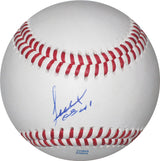 Alexi Ogando Texas Rangers Red Sox Indians signed autographed baseball COA proof