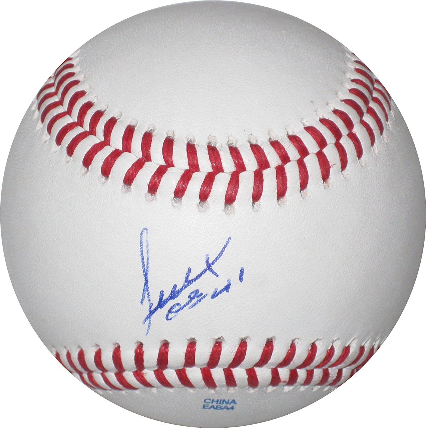 Alexi Ogando Texas Rangers Red Sox Indians signed autographed baseball COA proof
