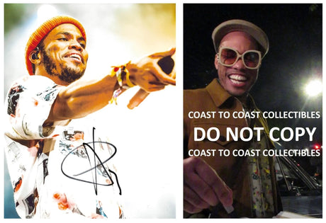 Anderson Paak singer songwriter signed 8x10 photo COA proof autographed STAR