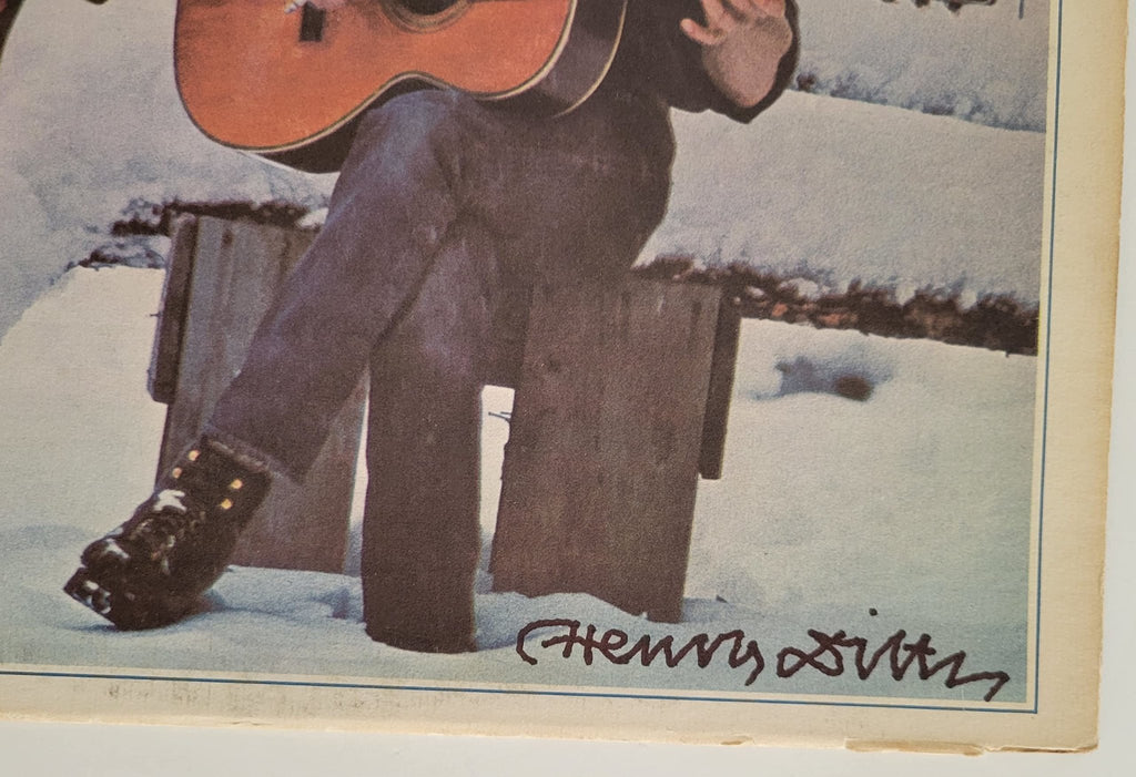 Henry Diltz signed Stephen Stills album vinyl record COA exact proof autographed STAR