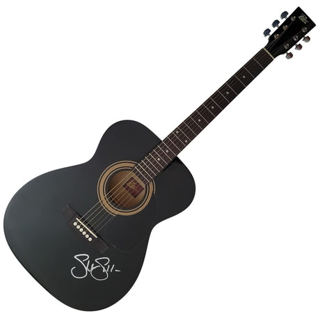 Stephen Stills music star signed acoustic guitar COA exact proof autographed star
