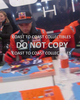 Cooper Webb, Supercross, Motocross, signed, autographed, 8x10 photo, COA with proof photo.