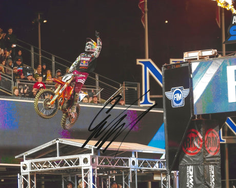 Cooper Webb Signed 8x10 Photo COA Proof Autographed Supercross Motocross..