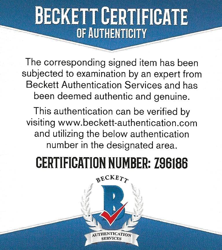 Pete Townshend signed The Who Face Dances album vinyl record proof Beckett COA STAR