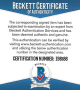 Pete Townshend signed The Who Face Dances album vinyl record proof Beckett COA STAR