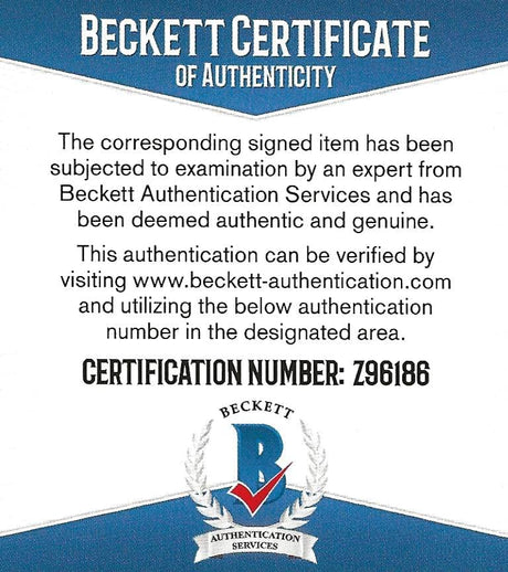 Pete Townshend signed The Who Face Dances album vinyl record proof Beckett COA STAR
