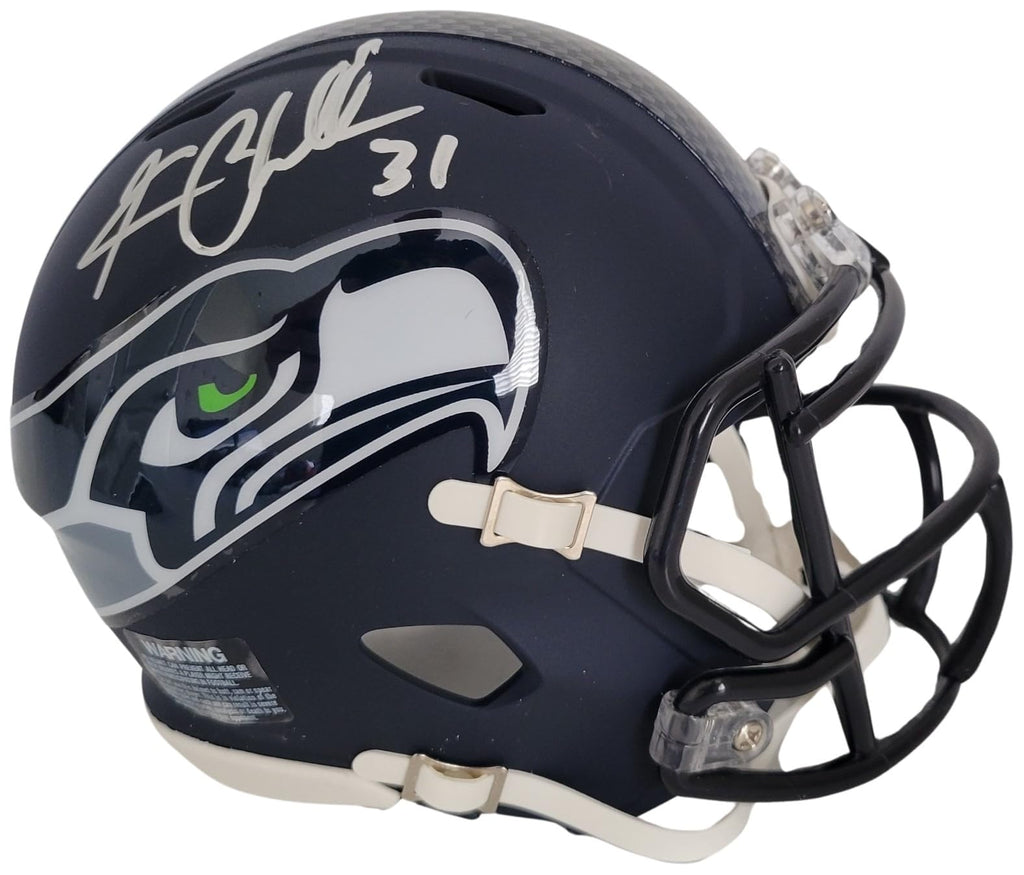 Kam Chancellor Signed Seattle Seahawks Mini Football Helmet Proof COA Autographed