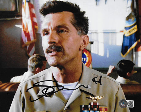 Tom Skerritt actor signed autographed Viper Top Gun 8x10 photo proof Beckett COA, STAR