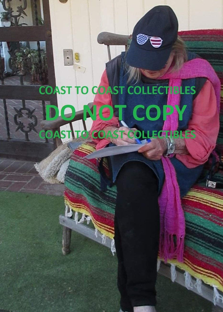 Angie Dickinson actress autographed 8x10 photo exact proof COA STAR