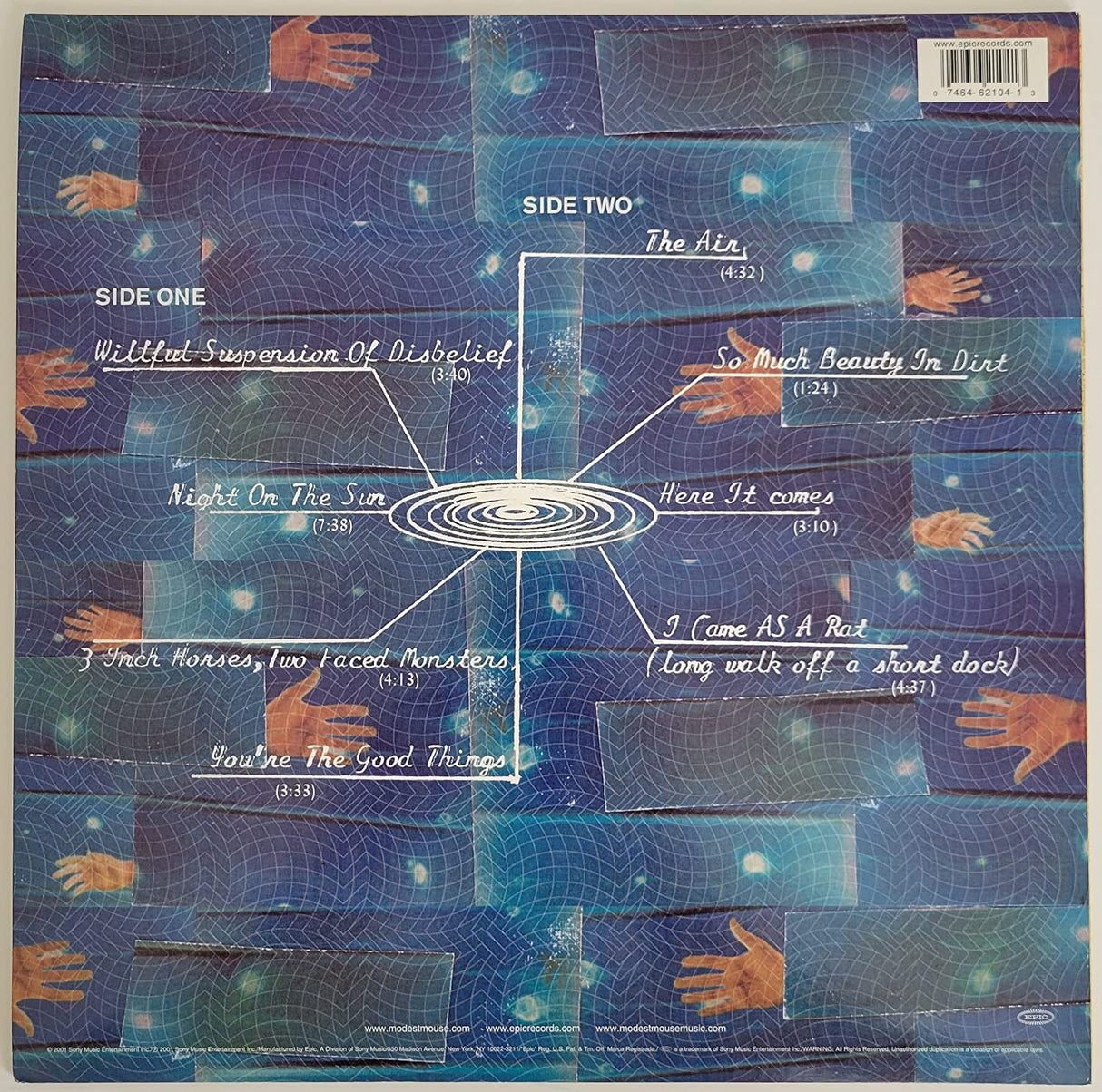 Isaac Brock signed Modest Mouse Everywhere And His Nasty Parlour album COA Proof STAR