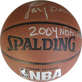 Larry Brown Detroit Pistons 76ers signed autographed NBA Basketball proof Beckett COA