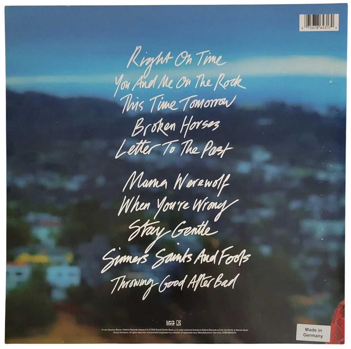 Brandi Carlile Signed In These Silent Days Album Proof COA Autographed Vinyl Star