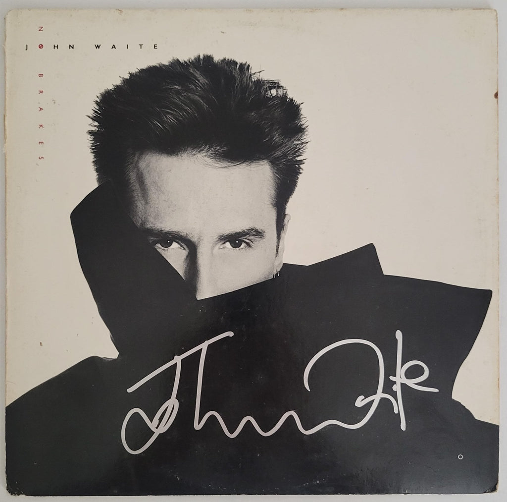 John Waite Signed No Brakes Album Missing you Proof Beckett Autographed Vinyl