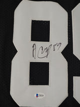 Amari Cooper signed Oakland Raiders football jersey proof Beckett COA autographed