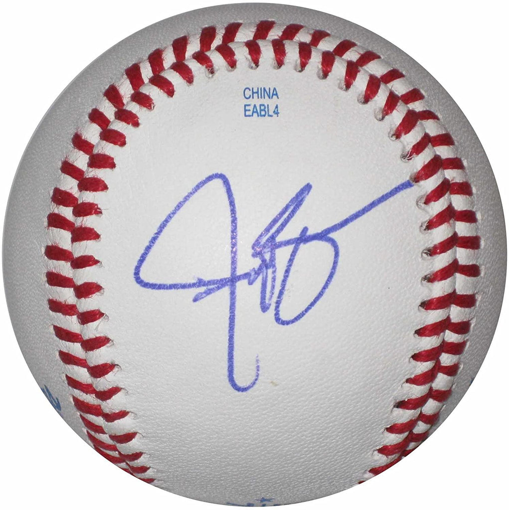 Jay Bruce Cincinnati Reds New York Mets signed autographed baseball COA proof