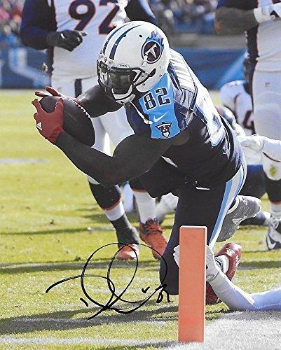Delanie Walker Tennessee Titans, Signed, 8x10 Photo - COA and proof photo included