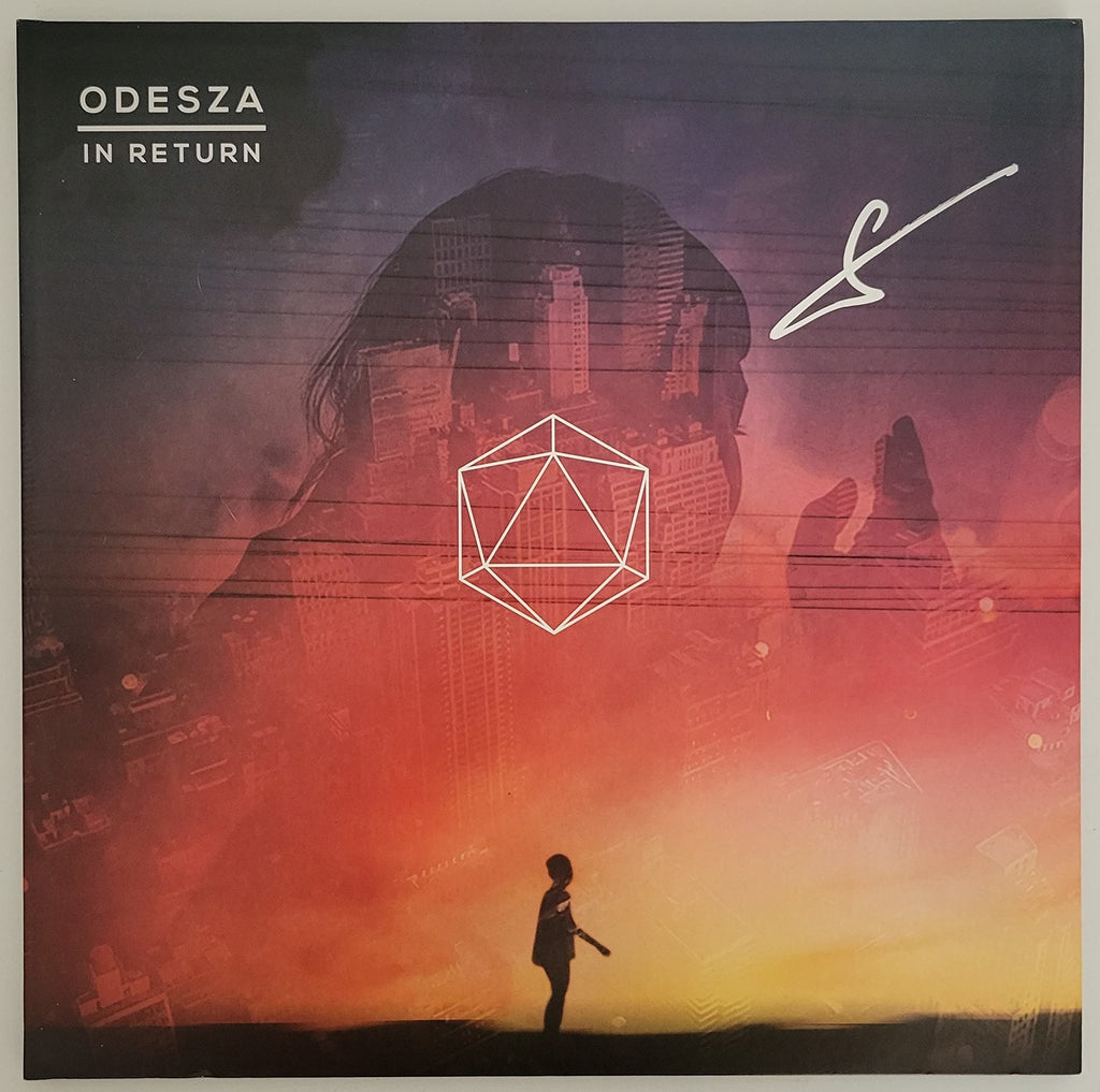 Clayton Knight signed Odesza In Return album COA proof autographed vinyl STAR