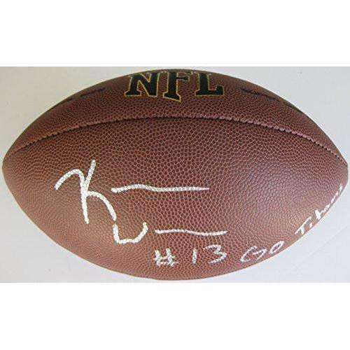 Kendall Wright, Tennessee Titans, Baylor Bears, Signed, Autographed, NFL Football, a COA with the Proof Photo of Kendall Signing Will Be Included