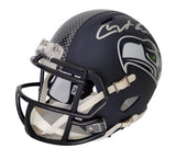 Jaxson Smith Njigba signed Seattle Seahawks mini football helmet proof COA autographed