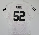 Khalil Mack signed Oakland Raiders football jersey Beckett COA proof autographed