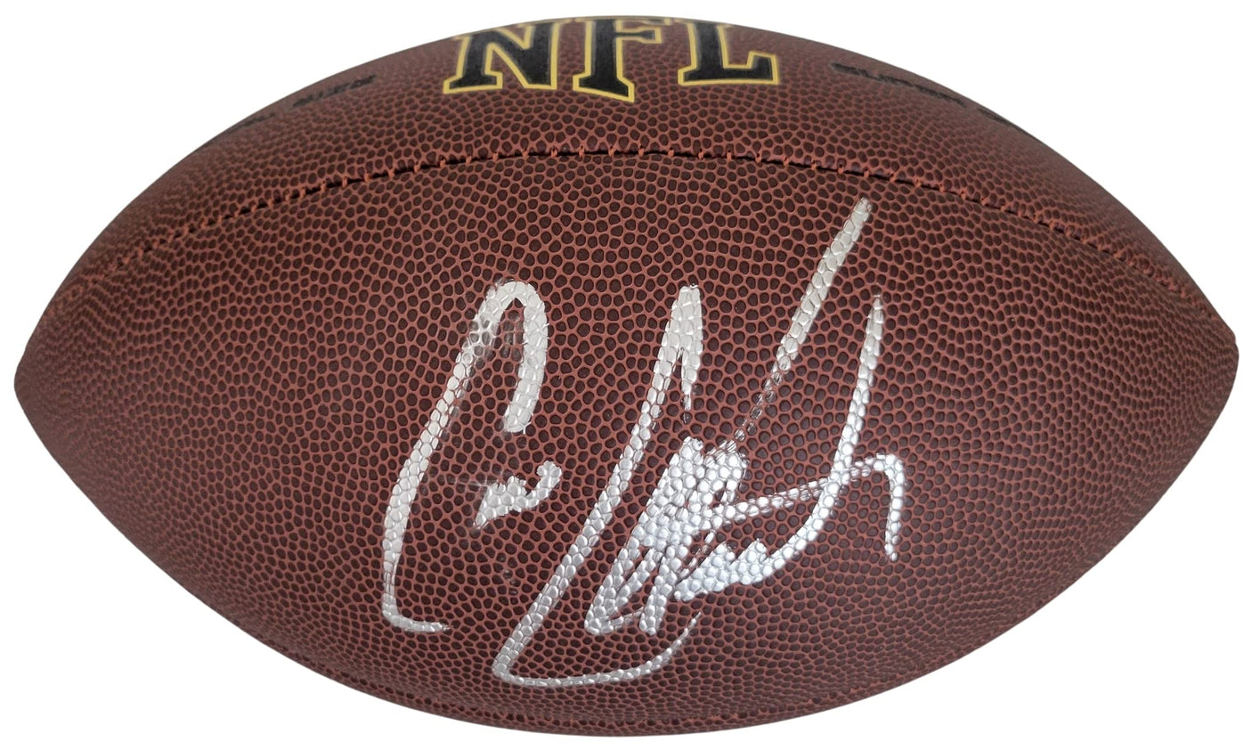 Cris Collinsworth Cincinnati Bengals signed NFL football COA proof autographed