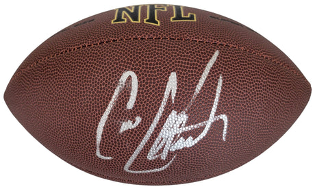 Cris Collinsworth Cincinnati Bengals signed NFL football COA proof autographed