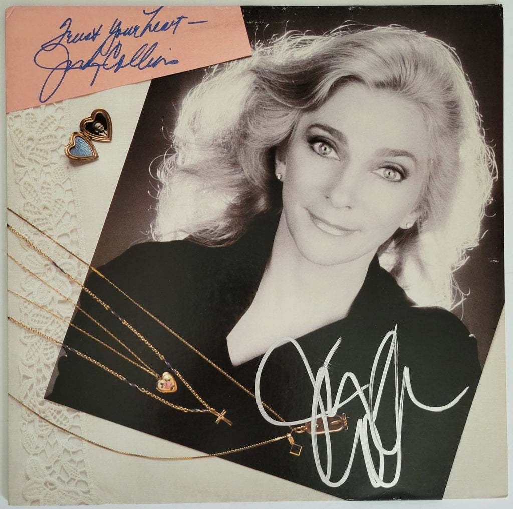 Judy Collins signed Trust your Heart album vinyl record COA proof autographed STAR