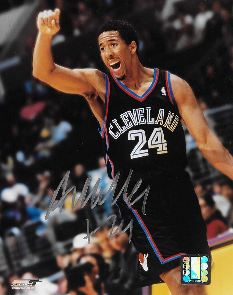 Andre Miller Cleveland Cavaliers signed basketball 8x10 photo COA
