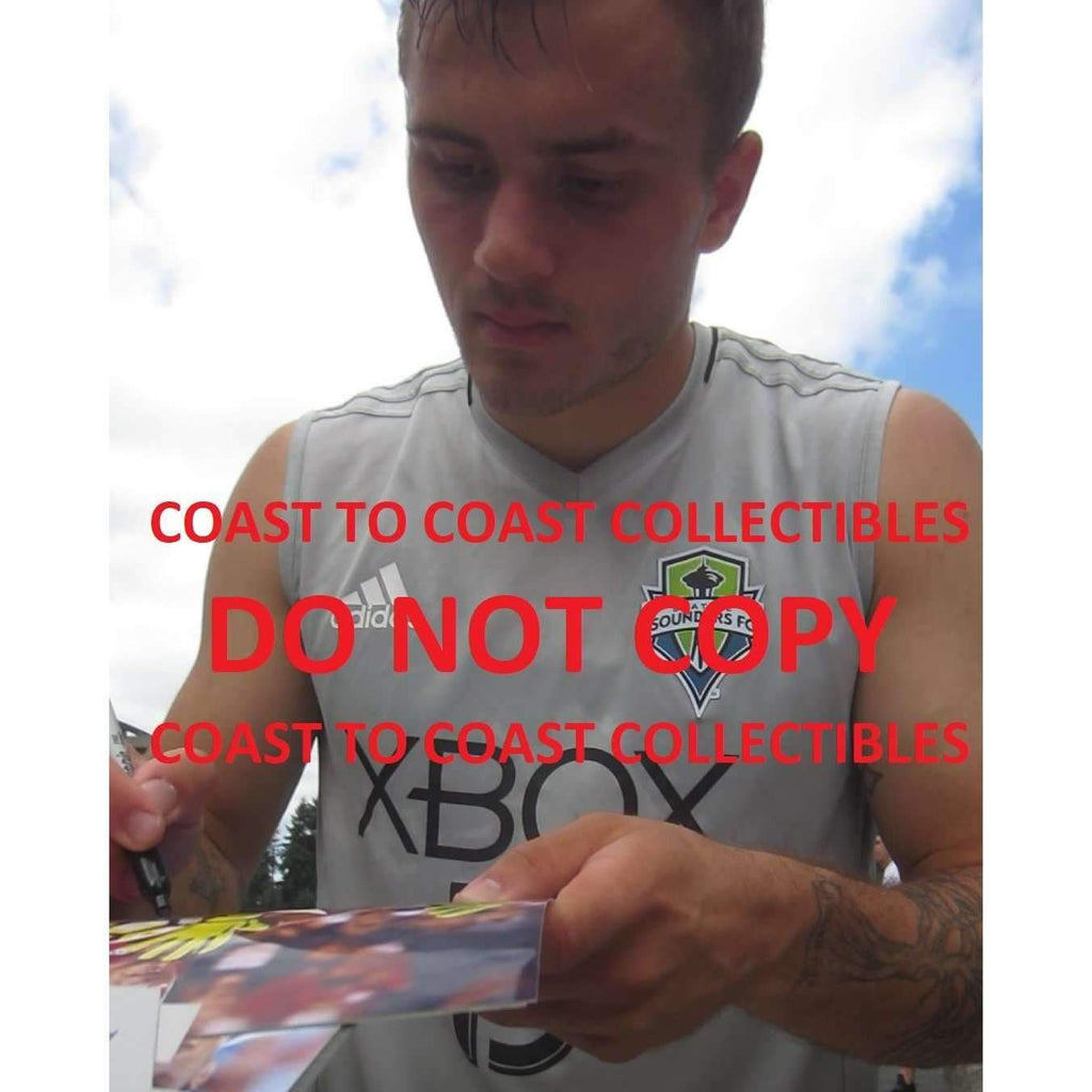 Jordan Morris, USA, United States National team, Signed, Autographed, 8X10 Photo, a Coa with the Proof Photo of Jordan Signing Will Be Included