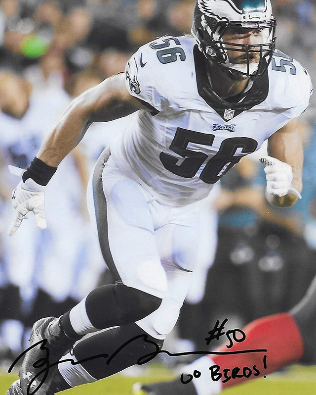 Bryan Braman Philadelphia Eagles signed, autographed 8x10 photo. proof COA