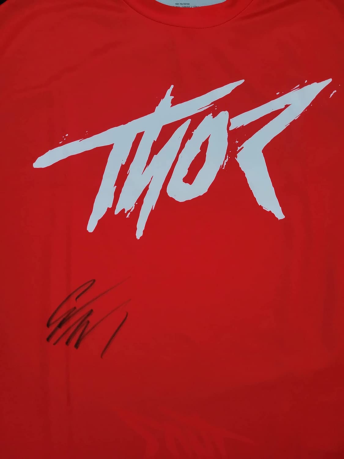 Cooper Webb Supercross motocross signed Thor jersey proof COA autographed