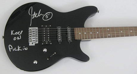 John Lowery John 5 signed electric guitar Rob Zombie Marilyn Manson Proof Beckett star autograph