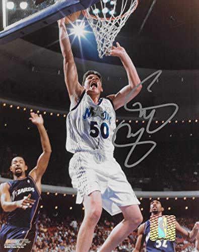 Mike Miller signed Orlando Magic basketball 8x10 photo COA.