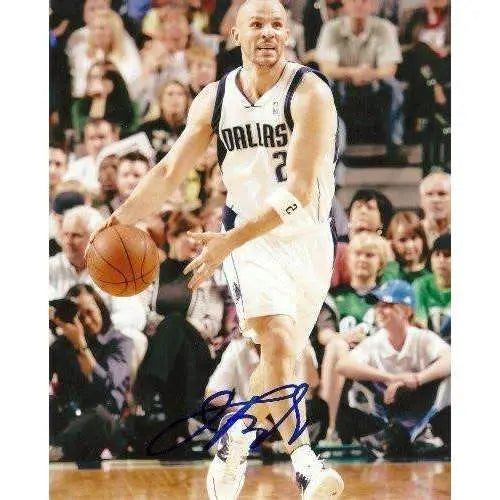 JASON KIDD DALLAS MAVERICKS,SIGNED,AUTOGRAPHED 8X10,PHOTO,COA