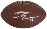 Aidan O'Connell Signed Football Proof COA Autographed Las Vegas Raiders Purdue