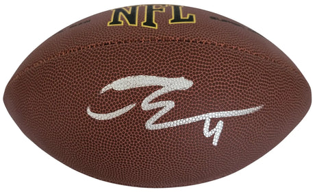 Aidan O'Connell Signed Football Proof COA Autographed Las Vegas Raiders Purdue