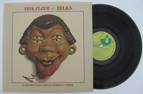 Nick Mason signed autographed Pink Floyd Relics album Record proof Beckett COA STAR