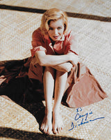 Angie Dickinson actress autographed 8x10 photo proof COA, STAR