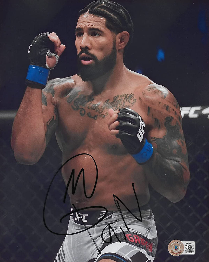 Max Griffin Mixed Martial Artist signed autographed UFC 8x10 photo proof Beckett COA.