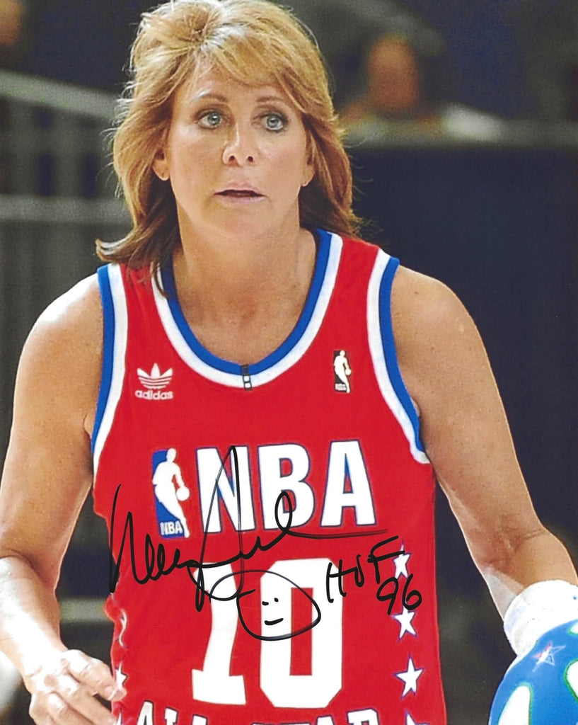 Nancy Lieberman signed All Star basketball 8x10 photo COA Proof autographed.