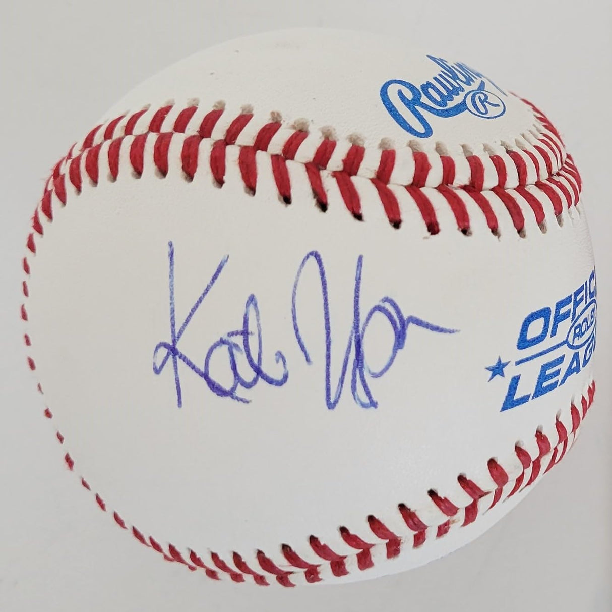 Kate Upton actress swimsuit model signed baseball proof JSA COA autographed