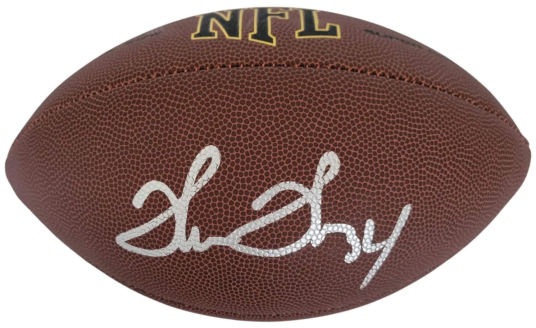 Thurman Thomas Signed Football Proof COA Autographed Buffalo Bills OSU HOF