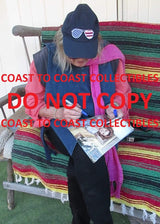 Angie Dickinson actress signed 8x10 photo exact proof COA. STAR