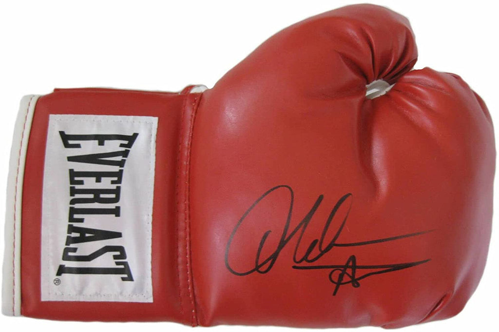 Amir Khan World champion boxer autographed boxing glove exact proof Beckett COA