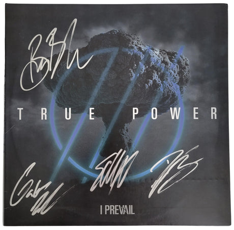 I Prevail Signed True Power Album Exact Proof COA Autographed Vinyl Record