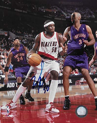 Zach Randolph signed Portland Trail Blazers basketball 8x10 photo COA
