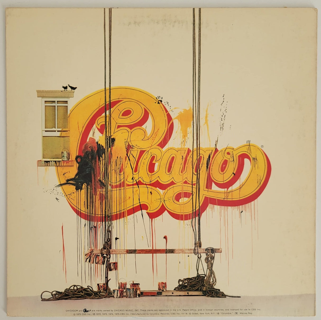 Danny Seraphine signed Chicago IX album vinyl record COA exact proof autographed STAR